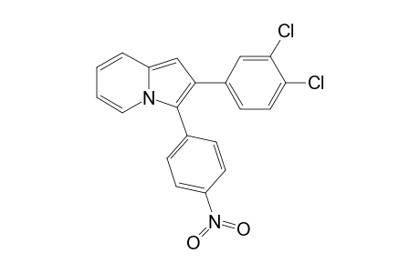 2-(3,4-dichlorophenyl)-3-(4-nitrophenyl)indolizine