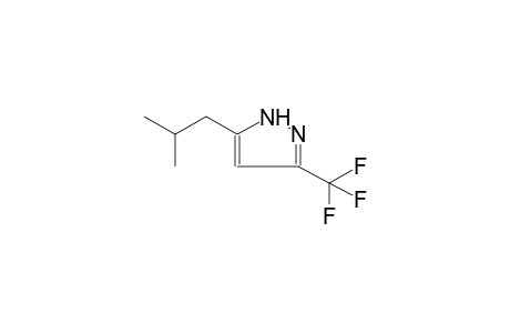 3(5)-TRIFLUOROMETHYL-5(3)-ISOBUTYLPYRAZOLE