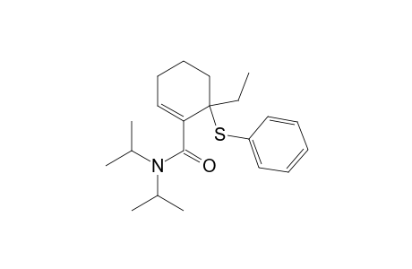 1-Cyclohexene-1-carboxamide, 6-ethyl-N,N-bis(1-methylethyl)-6-(phenylthio)-