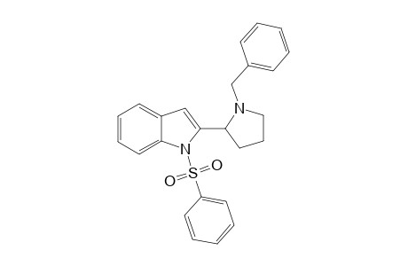 1-Benzenesulfonyl-2-(1-benzylpyrrolidin-2-yl)-1H-indole