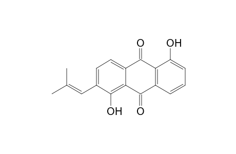 1,5-Dihydroxy-2-(2'-methylprop-1'-enyl)anthraquinone