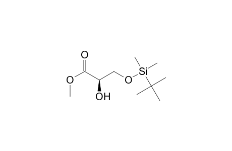 (2R)-3-[tert-butyl(dimethyl)silyl]oxy-2-hydroxy-propionic acid methyl ester