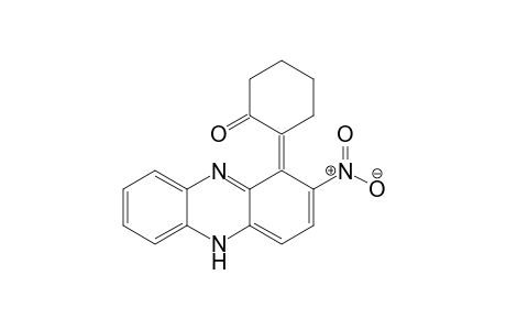 Cyclohexanone, 2-(2-nitro-1(5H)-phenazinylidene)-