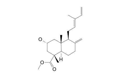 METHYL_2-ALPHA-HYDROXYLABDA-8-(17),12-E,14-TRIEN-18-OATE