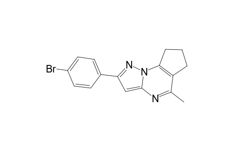 2-(4-Bromophenyl)-5-methyl-7,8-dihydro-6H-cyclopenta[g]pyrazolo[1,5-a]pyrimidine