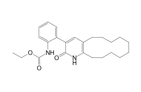 3-(2-Ethoxycarbonylaminophenyl)cyclododecano[e]pyrid-2-one