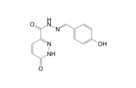 N'-[(E)-(4-hydroxyphenyl)methylidene]-6-oxo-1,6-dihydro-3-pyridazinecarbohydrazide
