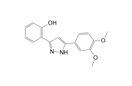 2-[5-(3,4-dimethoxyphenyl)-1H-pyrazol-3-yl]phenol