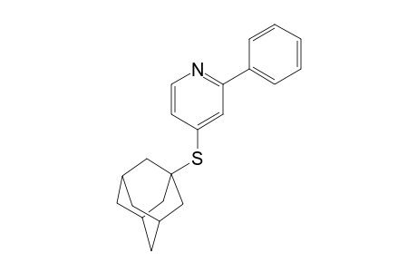 4-(1-adamantylsulfanyl)-2-phenyl-pyridine
