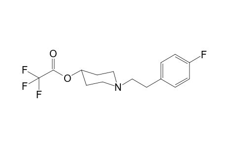 1-[2-(4-Fluorophenyl)ethyl]piperidin-4-yl-trifluoroacetate