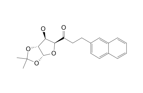 6,7-DIDEOXY-7-NAPHTYL-1,2-O-ISOPROPYLIDENE-ALPHA-D-XYLO-HEPTAFURANOS-5-ULOSE