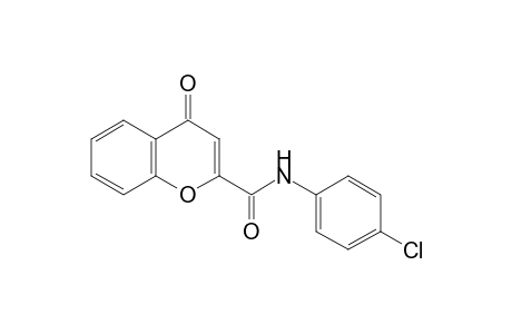 N-(4-(Chlorophenyl)-4-oxo-4H-1-benzopyran-2-carboxamide