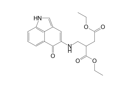 N-(5-Oxo-1,5-dihydrobenz[c,d]indol-4-yl)-2',3'-diethoxycarbonyl-1'-propylamine