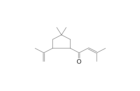 4,4-DIMETHYL-2-ISOPROPENYL-1-(3-METHYL-2-BUTENOYL)CYCLOPENTANE