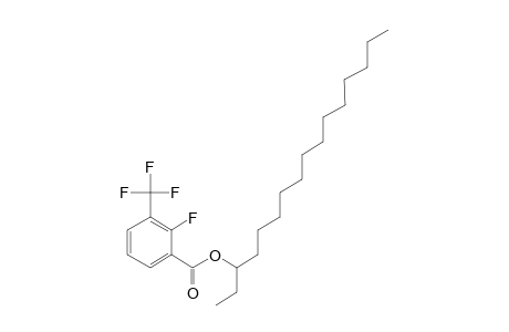 2-Fluoro-3-trifluoromethylbenzoic acid, 3-hexadecyl ester