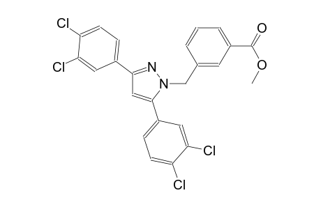 methyl 3-{[3,5-bis(3,4-dichlorophenyl)-1H-pyrazol-1-yl]methyl}benzoate