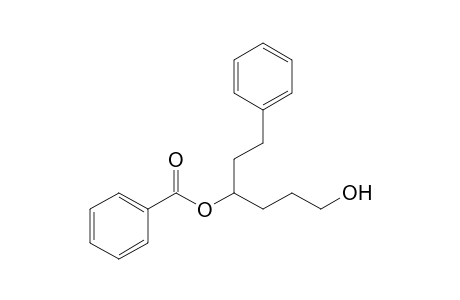 (6-oxidanyl-1-phenyl-hexan-3-yl) benzoate