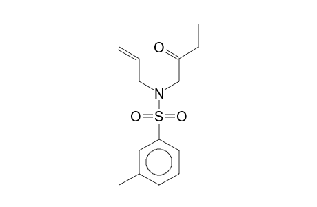 N-Allyl-3-methyl-N-(2-oxobutyl)-benzenesulfonamide