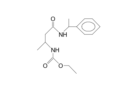 (S)-3-Ethoxycarbonylamino-N-(<S>-A-methyl-benzyl)-butanamide