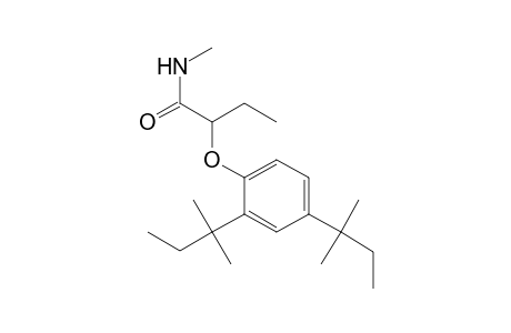 Butanamide, 2-[2,4-bis(1,1-dimethylpropyl)phenoxy]-N-methyl-
