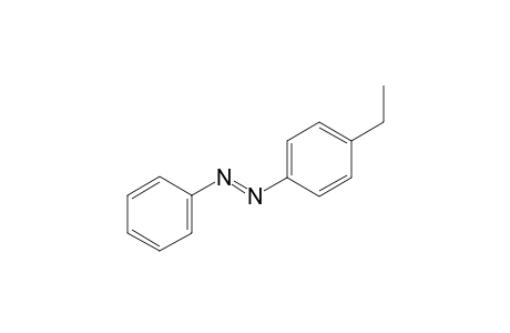 (E)-1-phenyl-2-(4-ethylphenyl)diazene