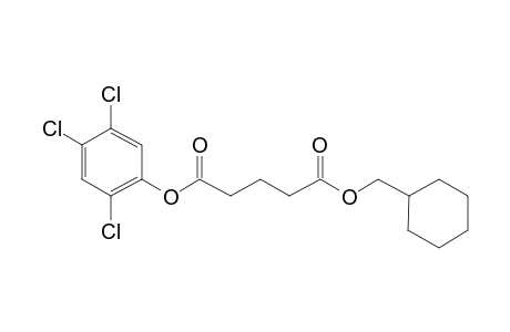 Glutaric acid, cyclohexylmethyl 2,4,5-trichlorophenyl ester