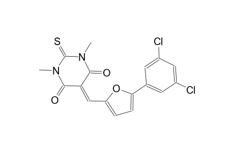 4,6(1H,5H)-pyrimidinedione, 5-[[5-(3,5-dichlorophenyl)-2-furanyl]methylene]dihydro-1,3-dimethyl-2-thioxo-