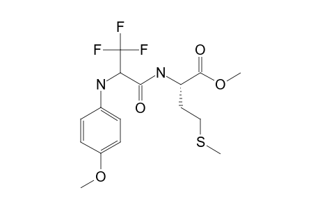 N-PARA-METHOXYPHENYL-3,3,3-TRIFLUOROALANYLMETHIONINE-METHYLESTER