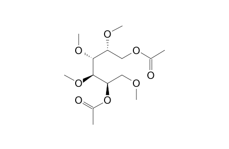 1,5-Di[O-Acetyl]-2,3,4,6-tetra(O-methyl)-mannitol