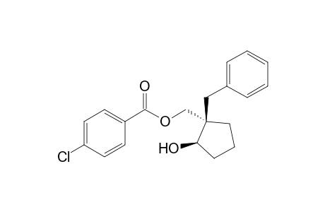 cis-(1-Benzyl-2-hydroxycyclopent-1-yl)methyl 4'-chlorobenzoate