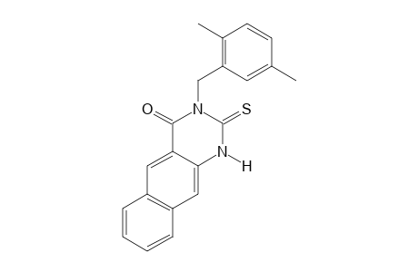 3-(2,5-DIMETHYLBENZYL)-2-THIOBENZO[g]QUINAZOLINE-2,4(1H,3H)-DIONE