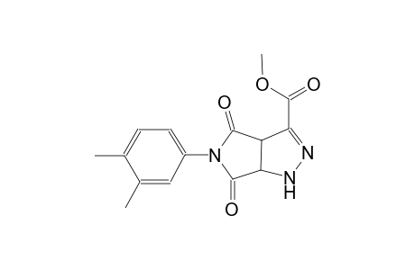 methyl 5-(3,4-dimethylphenyl)-4,6-dioxo-1,3a,4,5,6,6a-hexahydropyrrolo[3,4-c]pyrazole-3-carboxylate