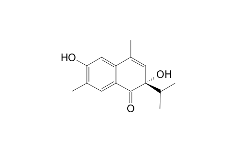 (2S)-2,6-dihydroxy-2-isopropyl-4,7-dimethyl-naphthalen-1-one