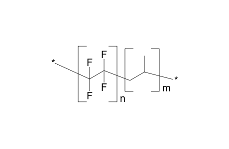 Tetrafluoroethylene-propene copolymer, (51.2 mol% tfe, 48.8 mol% propene)