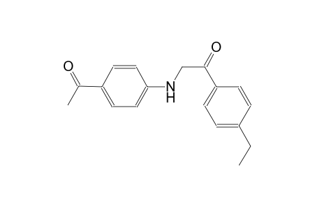 ethanone, 2-[(4-acetylphenyl)amino]-1-(4-ethylphenyl)-