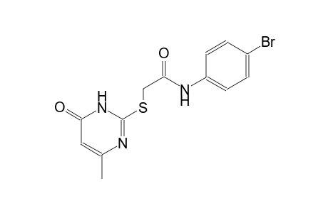 N-(4-Bromo-phenyl)-2-(4-methyl-6-oxo-1,6-dihydro-pyrimidin-2-ylsulfanyl)-acetamide