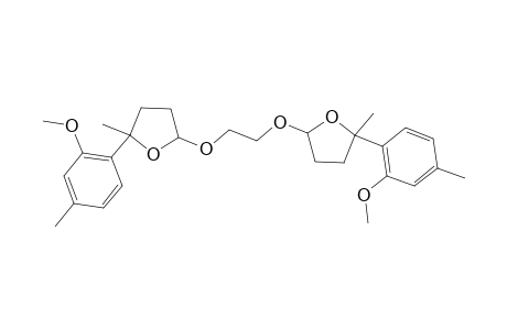 Furan, 2,2'-[1,2-ethanediylbis(oxy)]bis[tetrahydro-5-(2-methoxy-4-methylphenyl)-5-methyl-