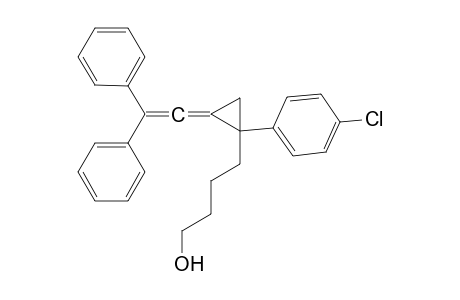 4-(1-(4-chlorophenyl)-2-(2,2-diphenylvinylidene)cyclopropyl)butan-1-ol