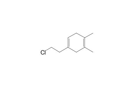 1,4-Cyclohexadiene, 4-(2-chloroethyl)-1,2-dimethyl-
