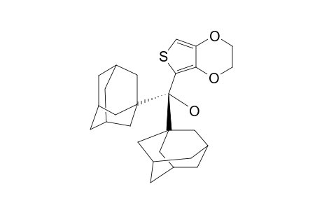 ANTI-3,4-(ETHYLENEDIOXY)-2-THIENYLDI-(1-ADAMANTYL)-METHANOL