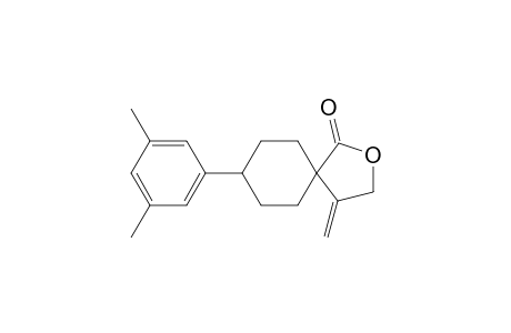 8-(3,5-dimethylphenyl)-4-methylene-2-oxaspiro[4.5]decan-1-one