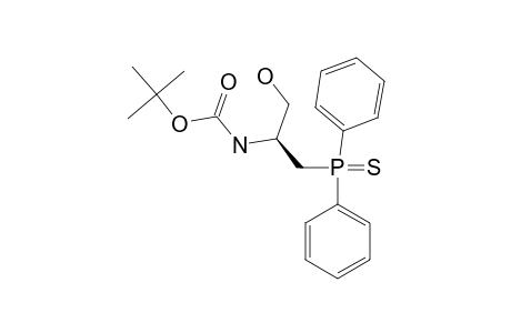 (S)-2-[(TERT.-BUTOXYCARBONYL)-AMINO]-3-[(DIPHENYLPHOSPHINO)-SULFIDE]-PROPAN-1-OL
