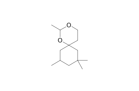 TRANS-2-METHYL-1,3-DIOXANE-CIS-SPIRO-3',3',5'-TRIMETHYL-4-CYCLOHEXANE