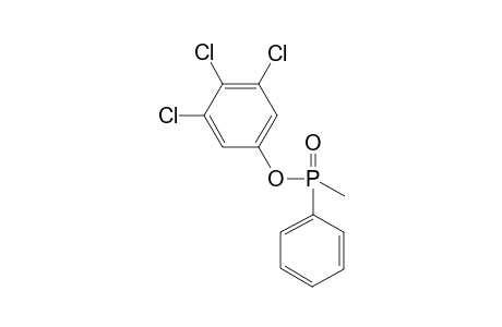 1,2,3-trichloro-5-[methyl(phenyl)phosphoryl]oxy-benzene