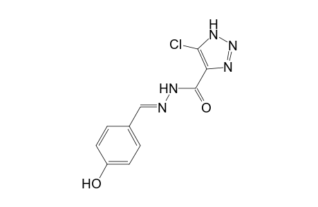 1,2,3-Triazole-4-carbohydrazide, N2-(4-hydroxybenzylidene)-5-chloro-