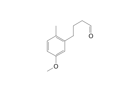 1-Methoxy-4-methyl-3-(4-oxobutyl)benzne