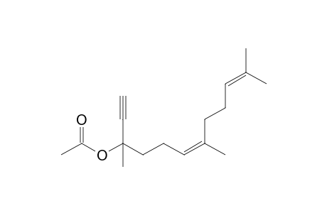 (Z)-3,7,11-Trimethyldodeca-6,10-dien-1-yn-3-yl acetate