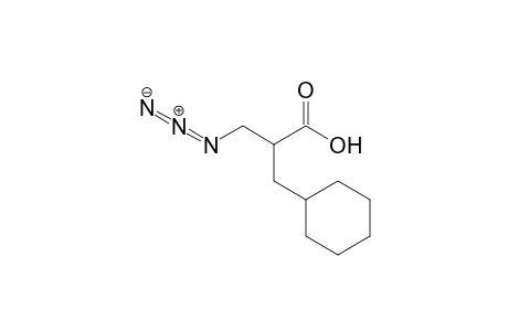 (+)-.beta.-Azido-.alpha.-(cyclohexylmethyl)propanoic acid