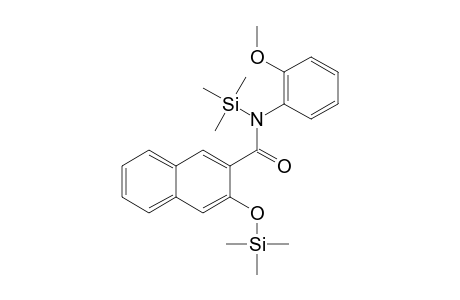 3-Hydroxy-2'-methoxy-2-naphthanilide 2TMS