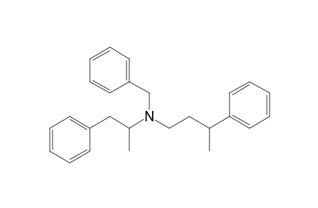 Benzyl(1-methyl-2-phenylethyl)(3-phenylbutyl)amine
